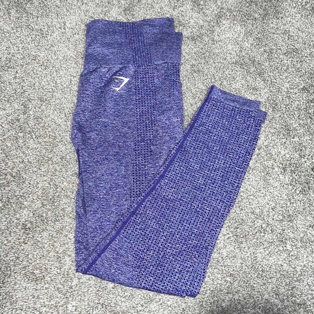Purple gymshark leggings